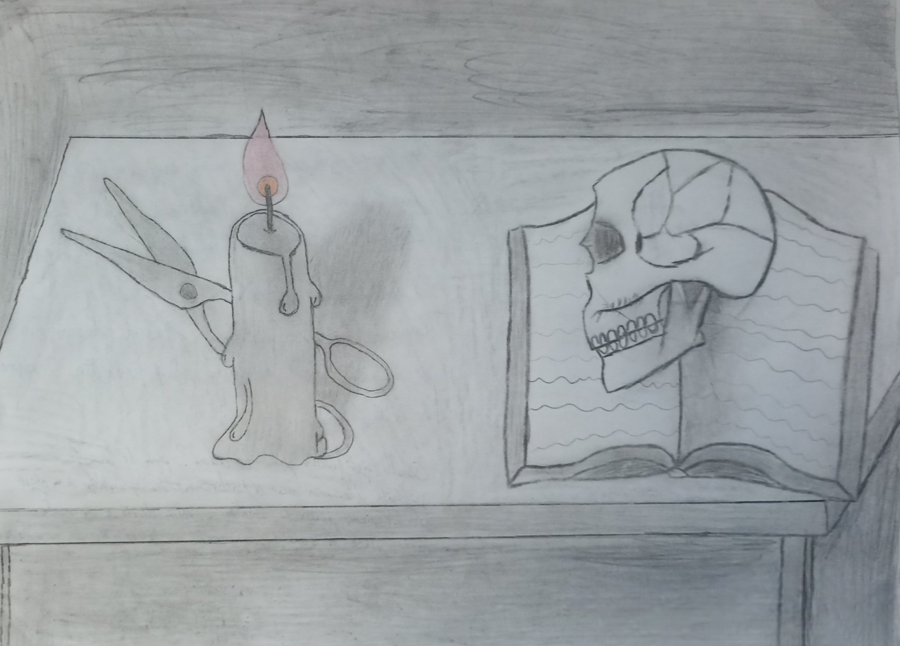 Dessin sur la Vanité